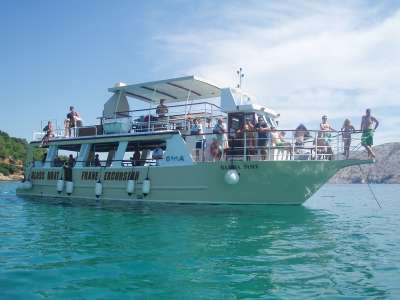 Pet Perli - Izlet brodom sa staklenim dnom iz Raba